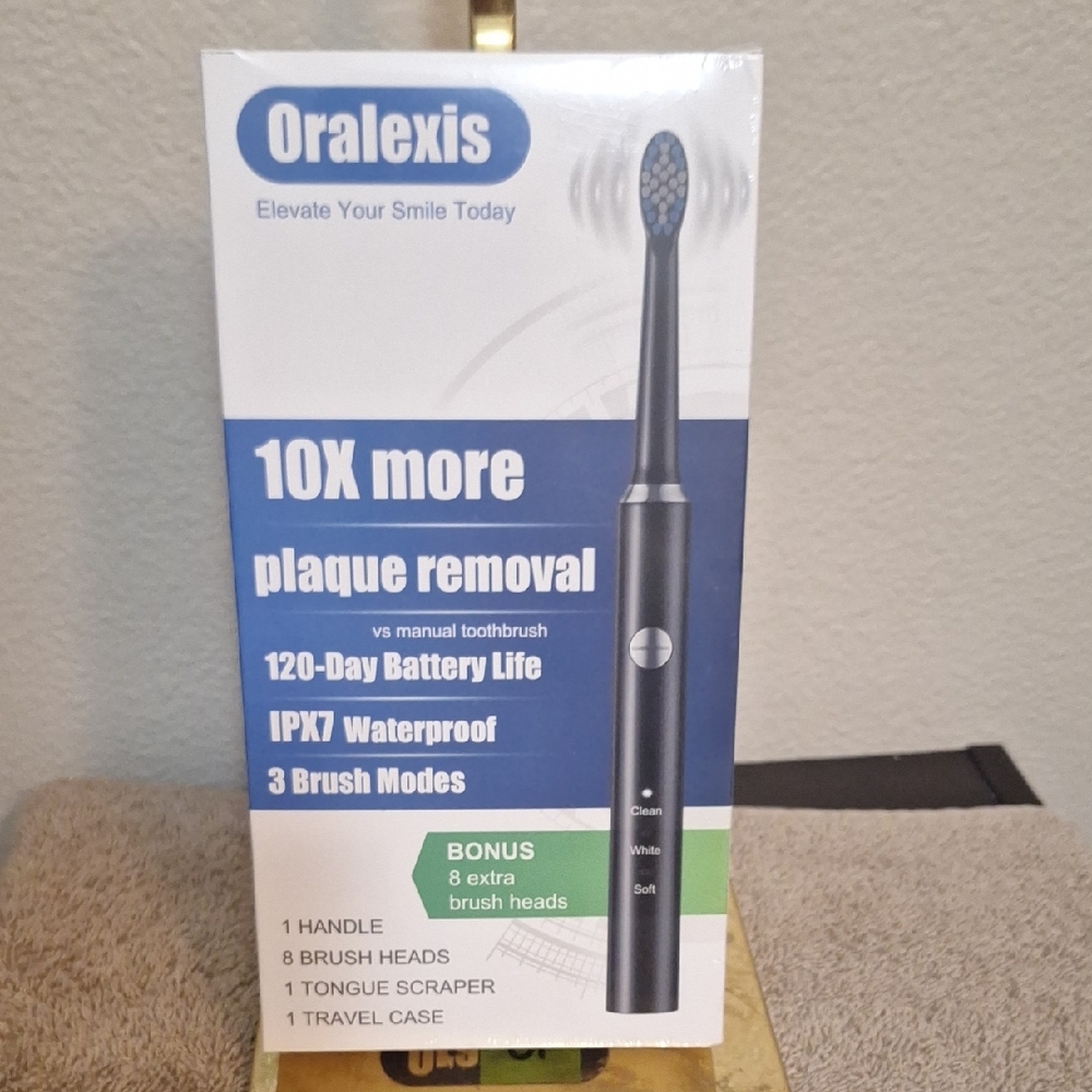Oralexis Electric Toothbrush in Black